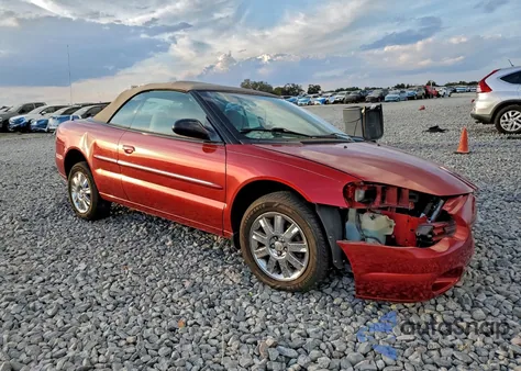 2006 Chrysler Sebring Limited из США, поврежденный, VIN 1C3EL65R46N261347